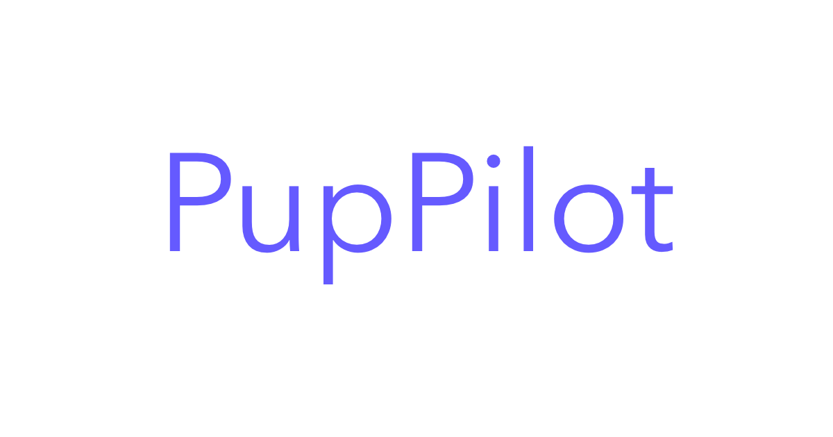 PupPilot logo on light background